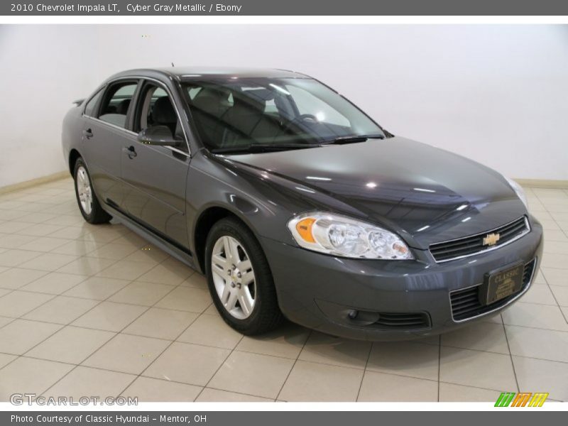 Cyber Gray Metallic / Ebony 2010 Chevrolet Impala LT