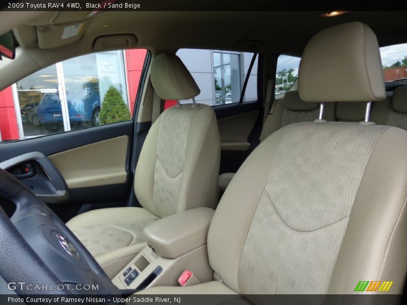 Black / Sand Beige 2009 Toyota RAV4 4WD