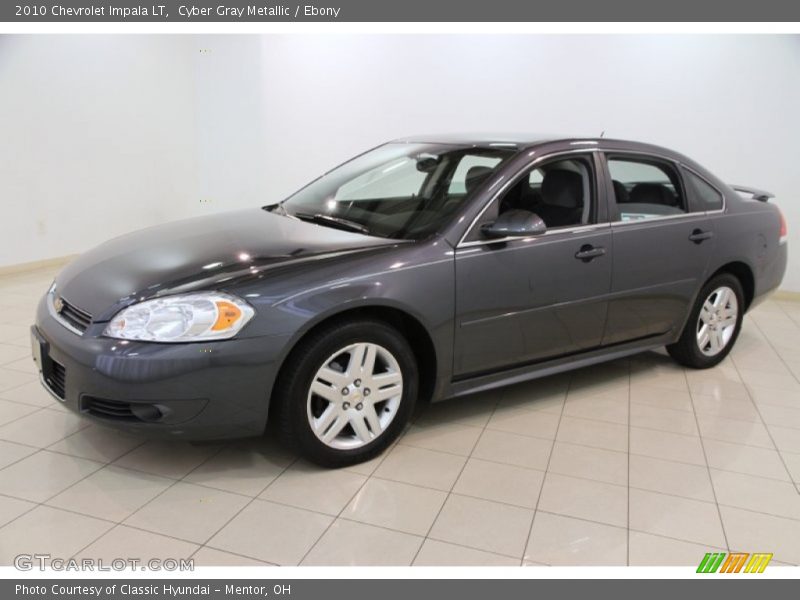 Cyber Gray Metallic / Ebony 2010 Chevrolet Impala LT