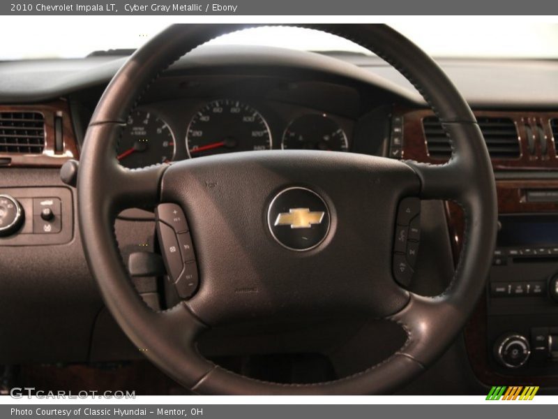 Cyber Gray Metallic / Ebony 2010 Chevrolet Impala LT
