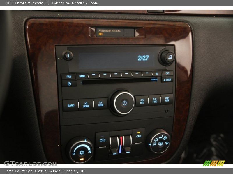 Cyber Gray Metallic / Ebony 2010 Chevrolet Impala LT