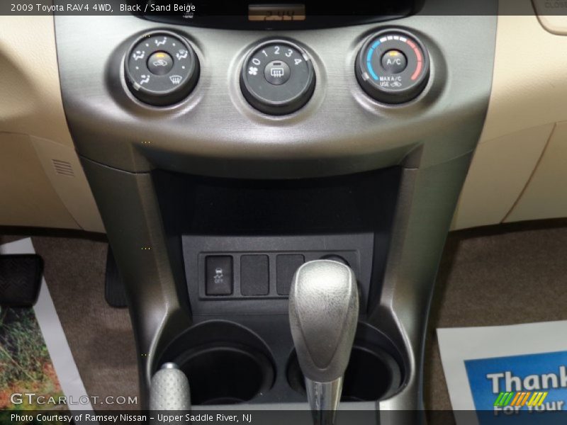 Black / Sand Beige 2009 Toyota RAV4 4WD