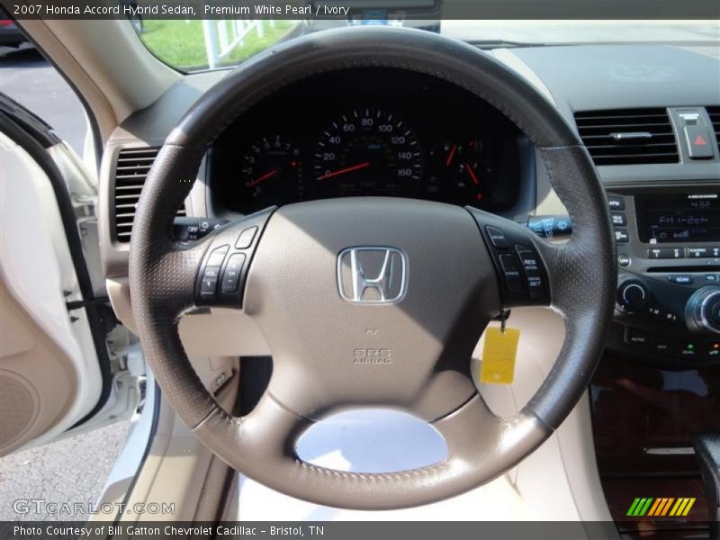  2007 Accord Hybrid Sedan Steering Wheel