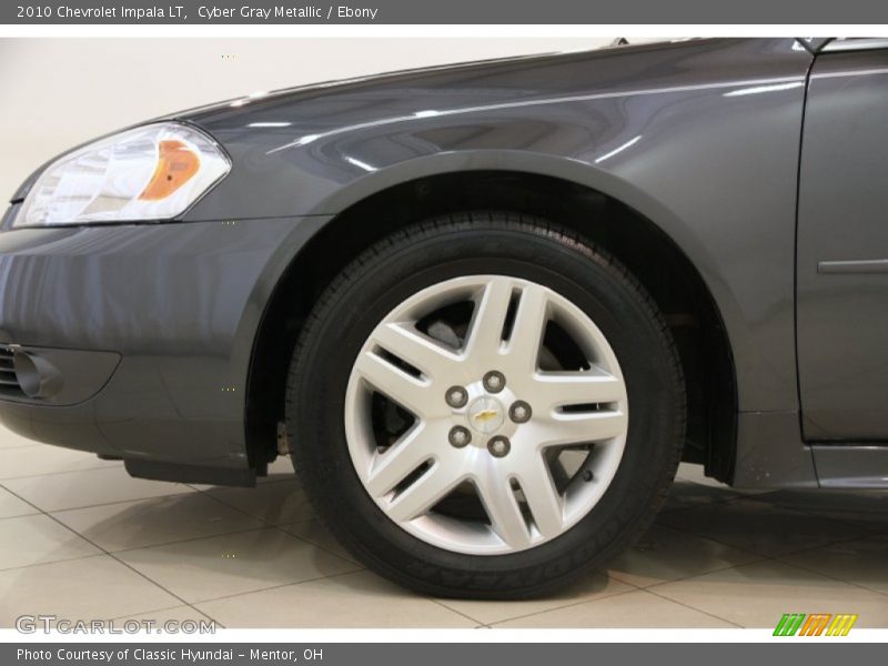 Cyber Gray Metallic / Ebony 2010 Chevrolet Impala LT