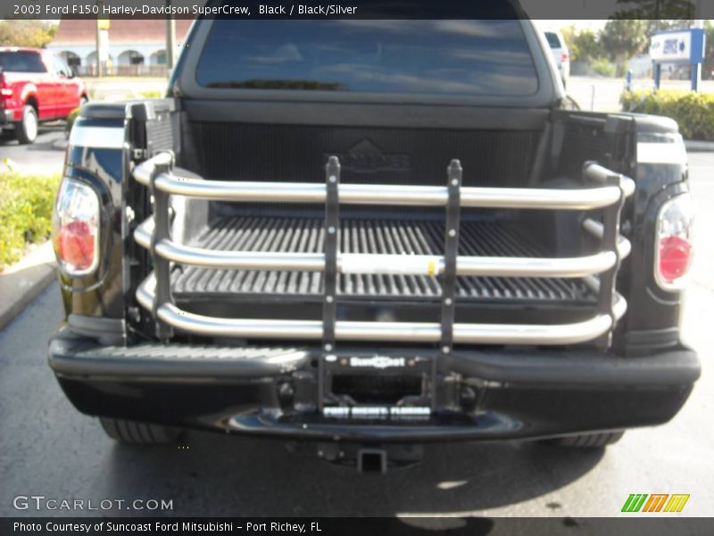 Black / Black/Silver 2003 Ford F150 Harley-Davidson SuperCrew