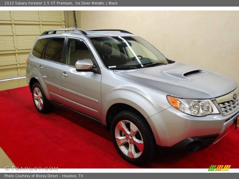 Ice Silver Metallic / Black 2013 Subaru Forester 2.5 XT Premium