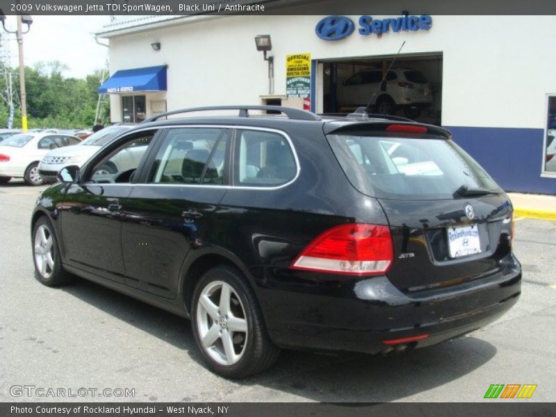 Black Uni / Anthracite 2009 Volkswagen Jetta TDI SportWagen