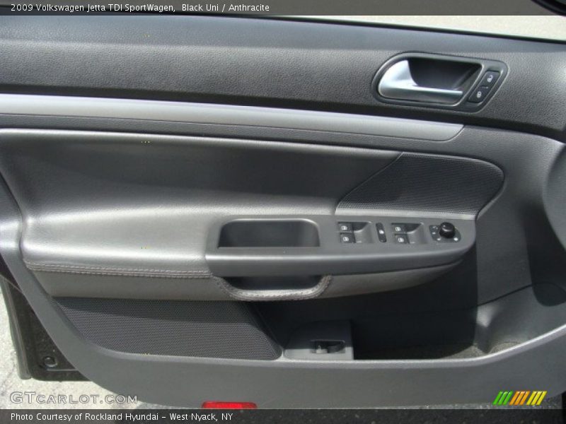 Black Uni / Anthracite 2009 Volkswagen Jetta TDI SportWagen