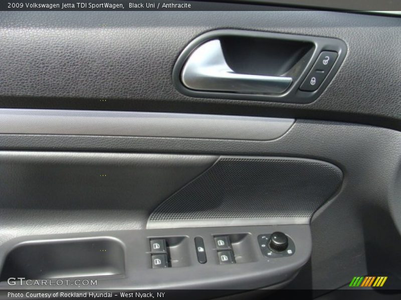 Black Uni / Anthracite 2009 Volkswagen Jetta TDI SportWagen