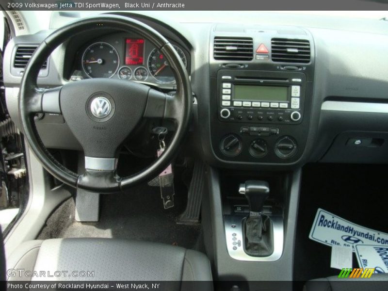 Black Uni / Anthracite 2009 Volkswagen Jetta TDI SportWagen