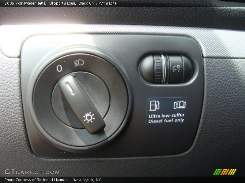 Black Uni / Anthracite 2009 Volkswagen Jetta TDI SportWagen