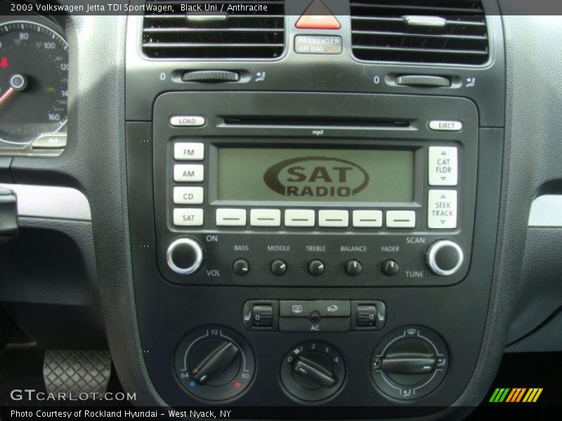 Black Uni / Anthracite 2009 Volkswagen Jetta TDI SportWagen