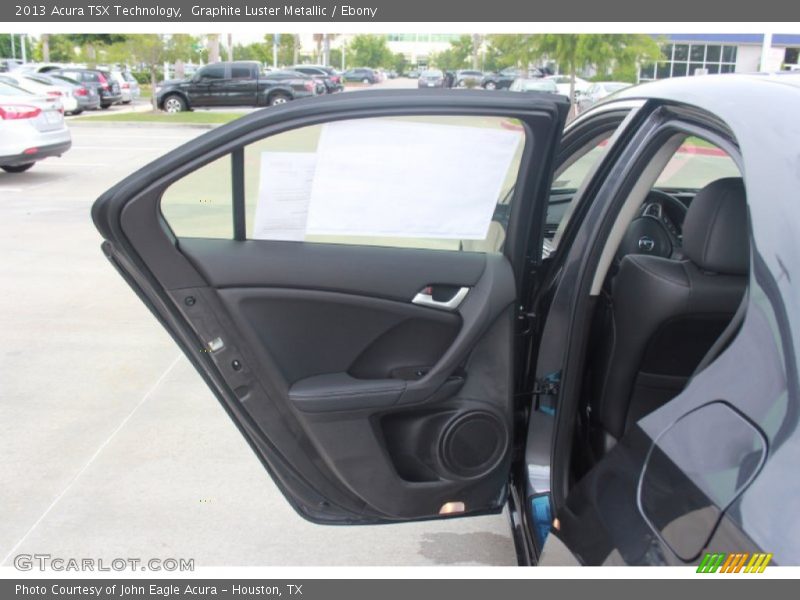 Graphite Luster Metallic / Ebony 2013 Acura TSX Technology