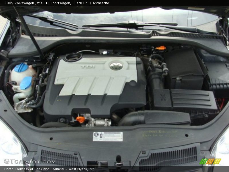 Black Uni / Anthracite 2009 Volkswagen Jetta TDI SportWagen