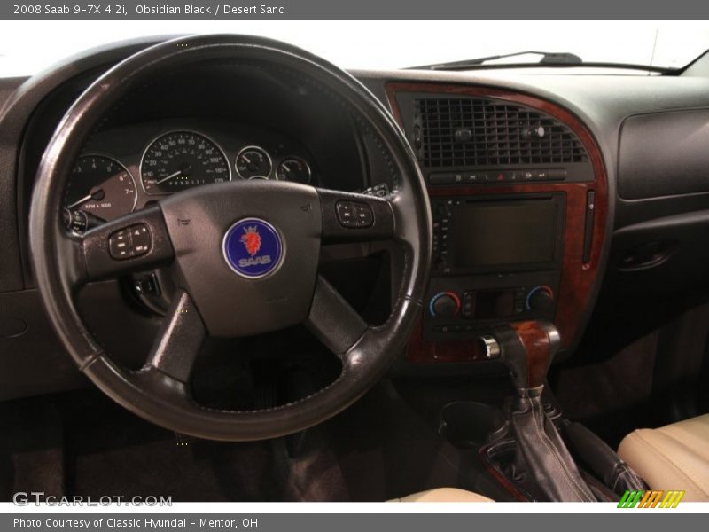 Dashboard of 2008 9-7X 4.2i