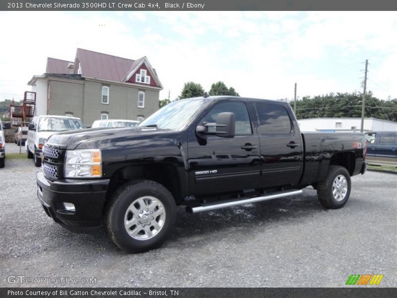 Black / Ebony 2013 Chevrolet Silverado 3500HD LT Crew Cab 4x4