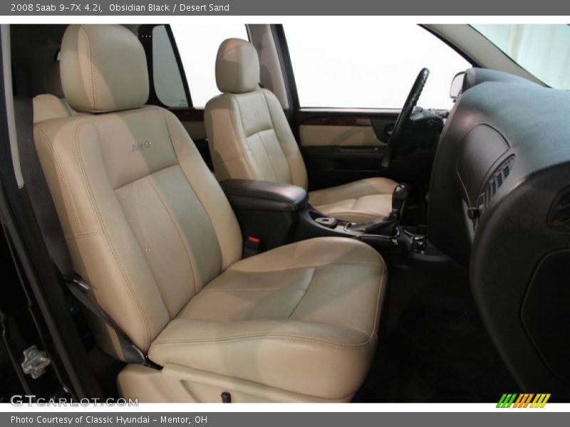 Front Seat of 2008 9-7X 4.2i