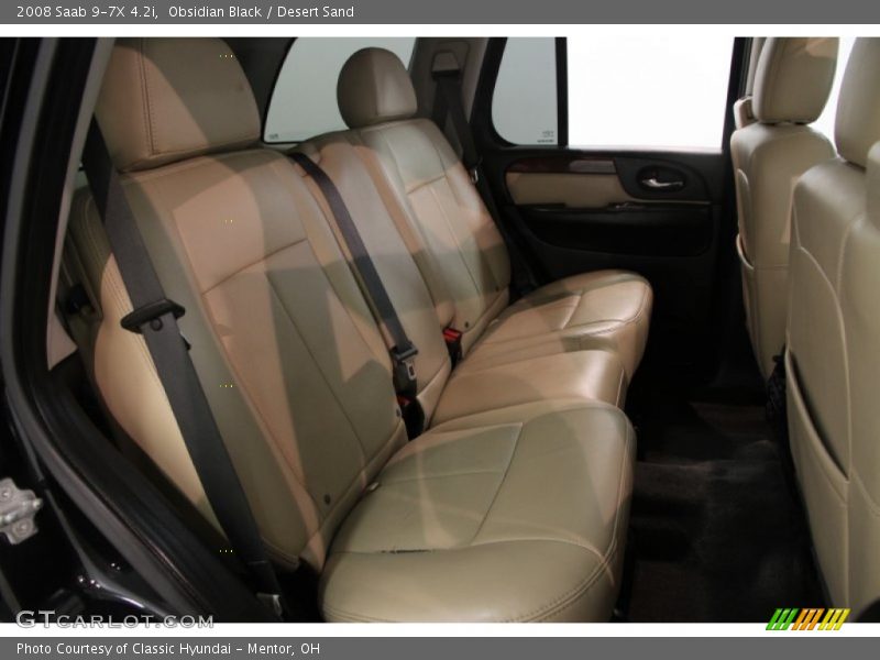Rear Seat of 2008 9-7X 4.2i