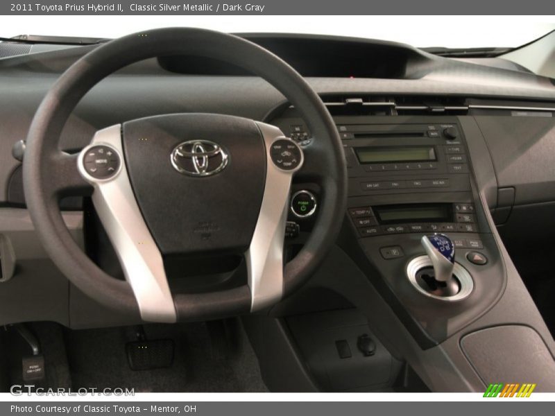 Classic Silver Metallic / Dark Gray 2011 Toyota Prius Hybrid II