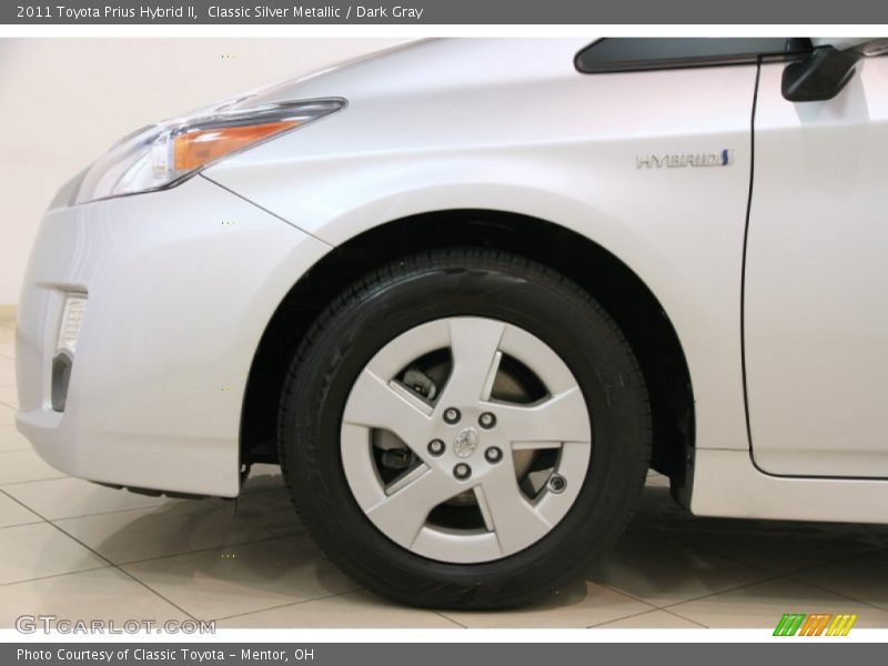 Classic Silver Metallic / Dark Gray 2011 Toyota Prius Hybrid II