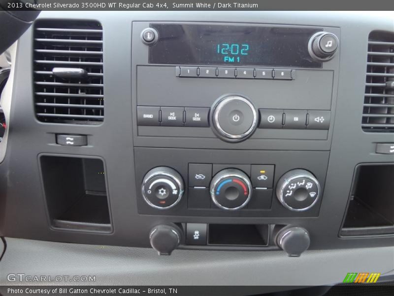 Summit White / Dark Titanium 2013 Chevrolet Silverado 3500HD WT Regular Cab 4x4