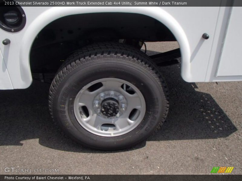  2013 Silverado 2500HD Work Truck Extended Cab 4x4 Utility Wheel