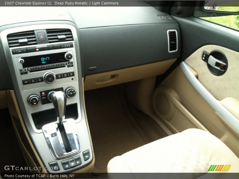 Deep Ruby Metallic / Light Cashmere 2007 Chevrolet Equinox LS
