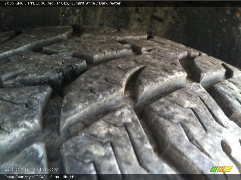 Summit White / Dark Pewter 2006 GMC Sierra 1500 Regular Cab