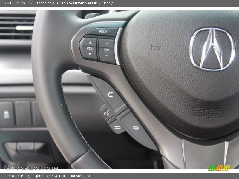 Graphite Luster Metallic / Ebony 2013 Acura TSX Technology