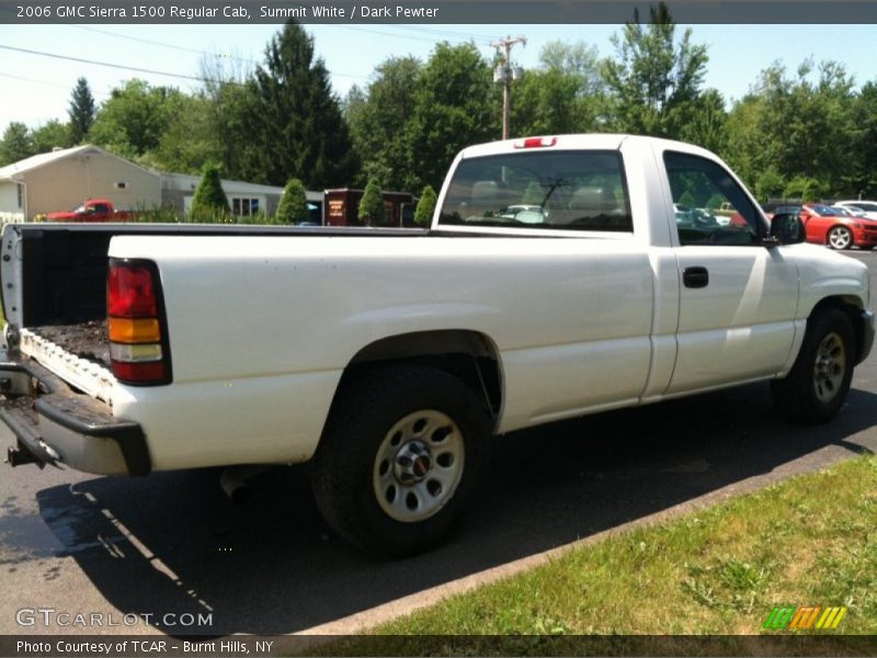 Summit White / Dark Pewter 2006 GMC Sierra 1500 Regular Cab