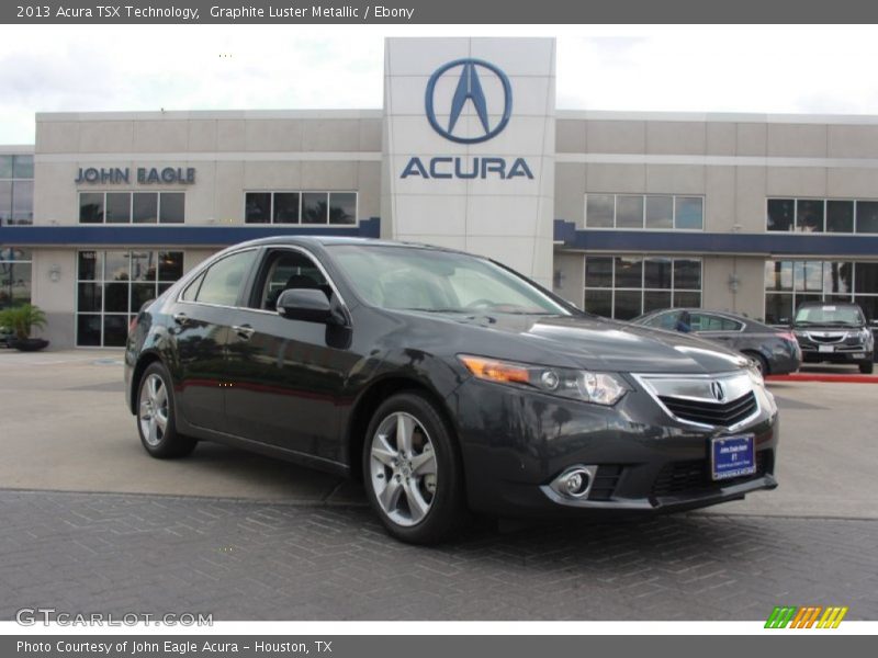Graphite Luster Metallic / Ebony 2013 Acura TSX Technology