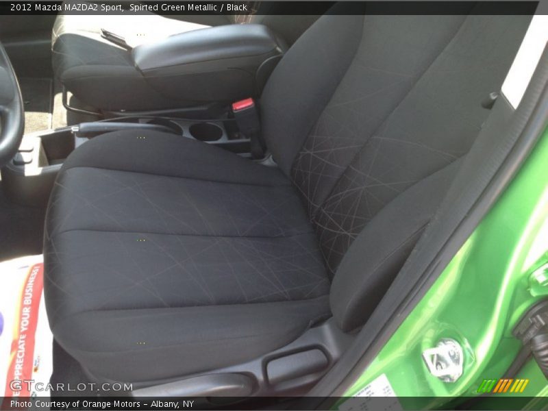 Spirted Green Metallic / Black 2012 Mazda MAZDA2 Sport