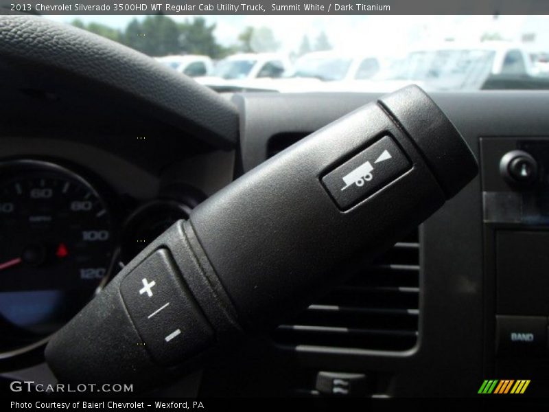 Summit White / Dark Titanium 2013 Chevrolet Silverado 3500HD WT Regular Cab Utility Truck