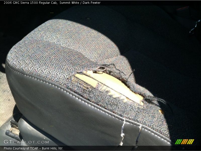 Summit White / Dark Pewter 2006 GMC Sierra 1500 Regular Cab