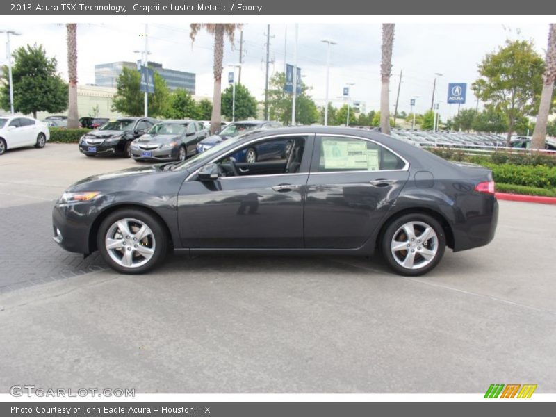 Graphite Luster Metallic / Ebony 2013 Acura TSX Technology