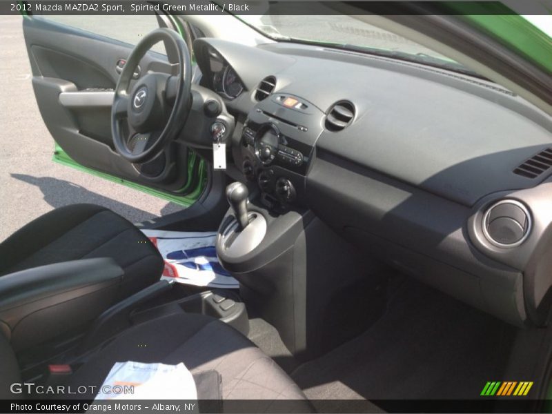 Spirted Green Metallic / Black 2012 Mazda MAZDA2 Sport