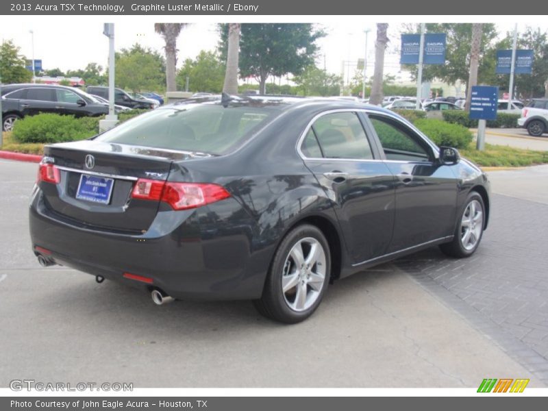 Graphite Luster Metallic / Ebony 2013 Acura TSX Technology