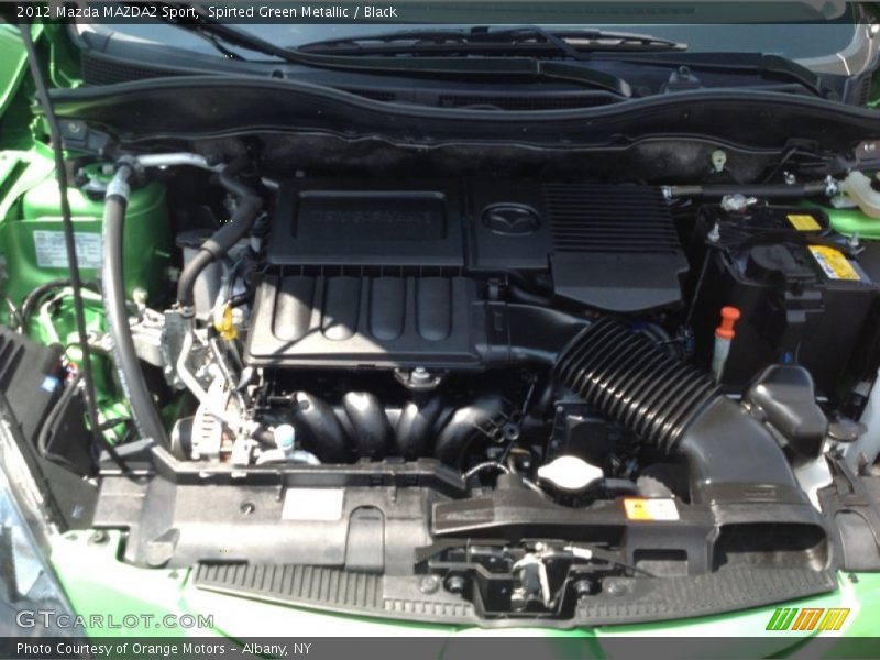 Spirted Green Metallic / Black 2012 Mazda MAZDA2 Sport