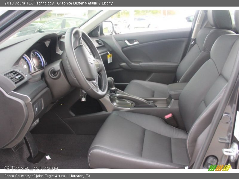 Graphite Luster Metallic / Ebony 2013 Acura TSX Technology