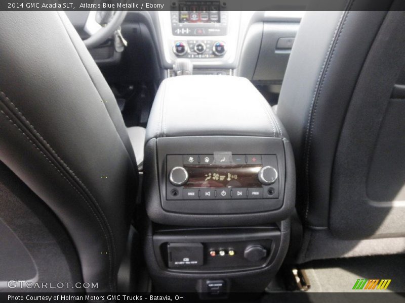Atlantis Blue Metallic / Ebony 2014 GMC Acadia SLT