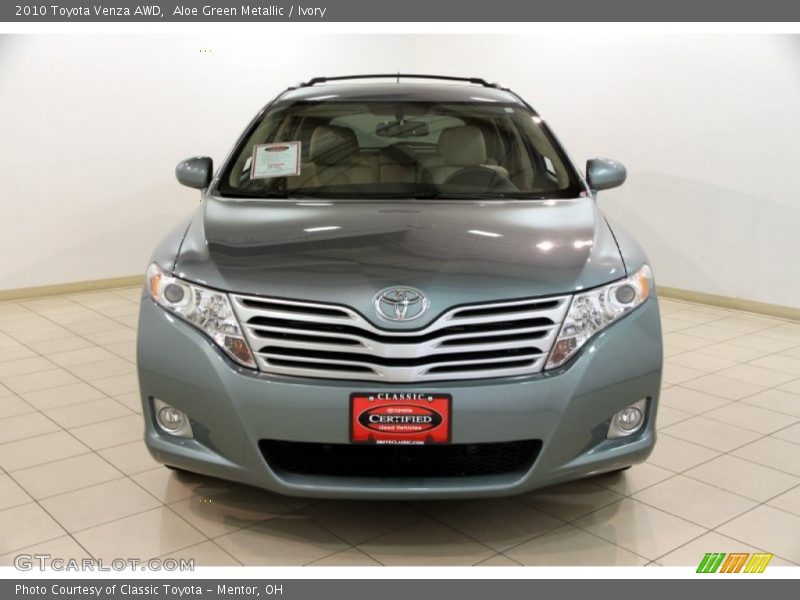 Aloe Green Metallic / Ivory 2010 Toyota Venza AWD