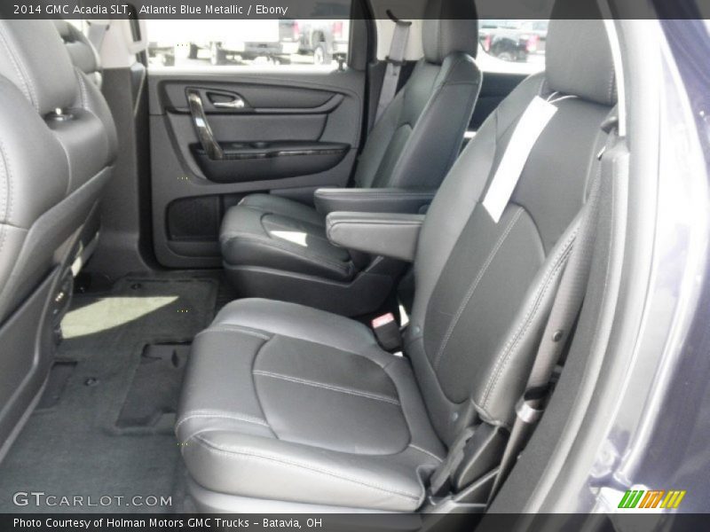 Atlantis Blue Metallic / Ebony 2014 GMC Acadia SLT