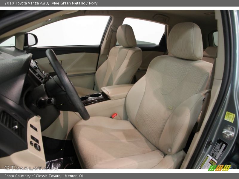 Aloe Green Metallic / Ivory 2010 Toyota Venza AWD
