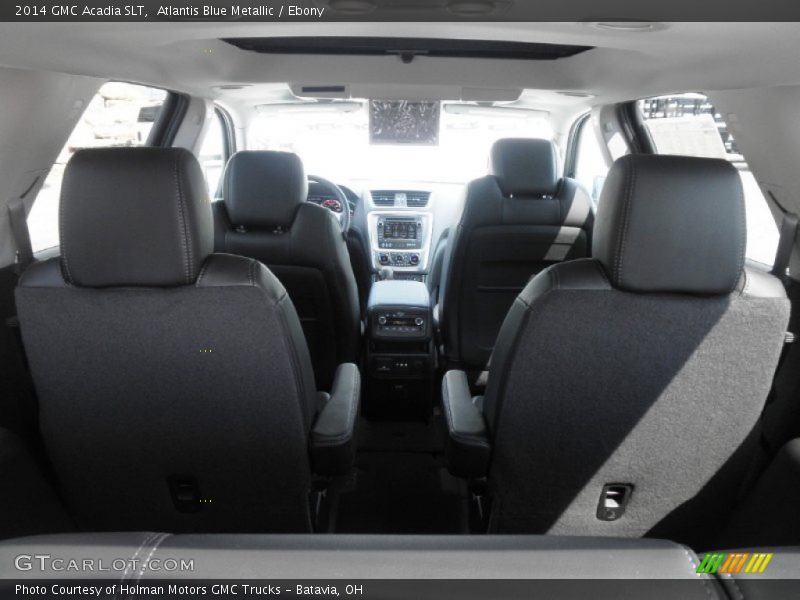 Atlantis Blue Metallic / Ebony 2014 GMC Acadia SLT