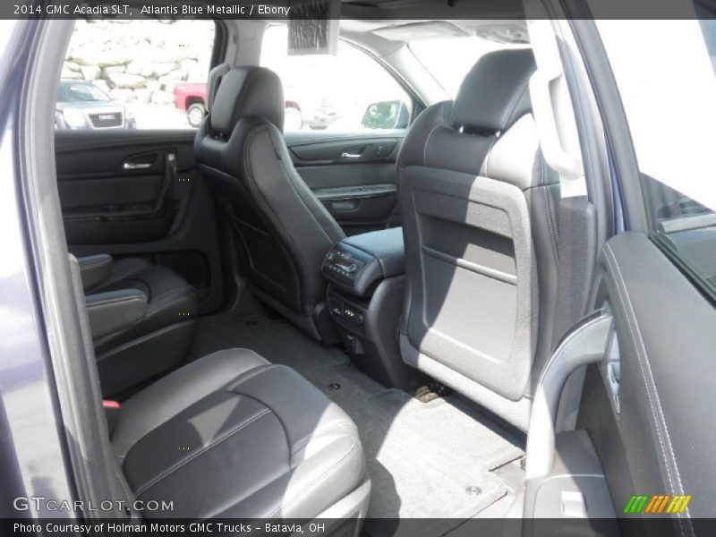 Atlantis Blue Metallic / Ebony 2014 GMC Acadia SLT