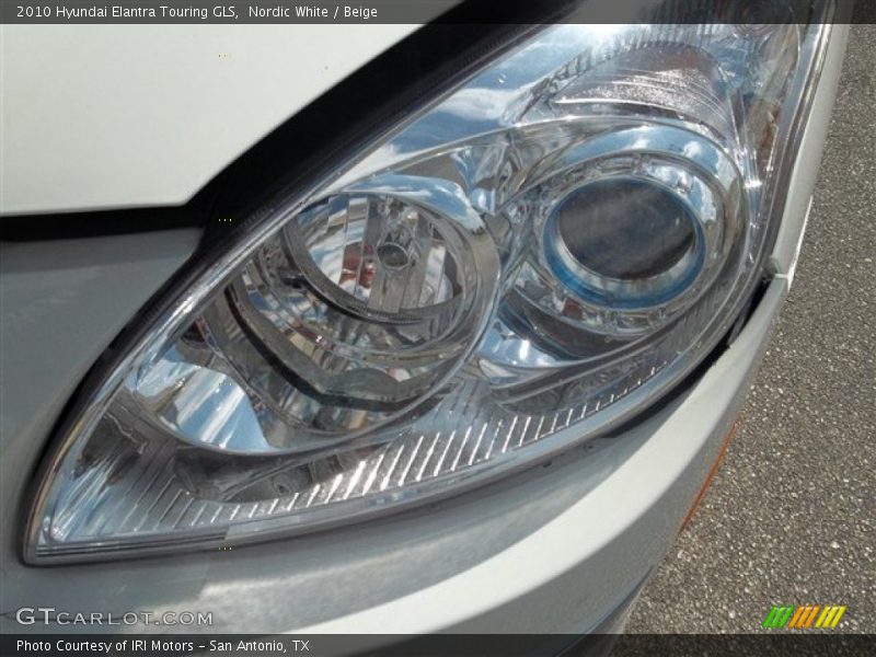Nordic White / Beige 2010 Hyundai Elantra Touring GLS