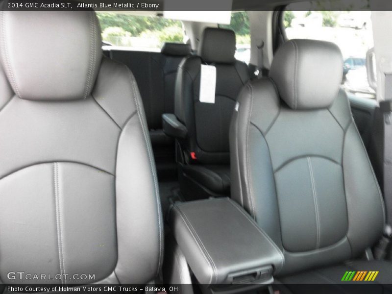 Atlantis Blue Metallic / Ebony 2014 GMC Acadia SLT