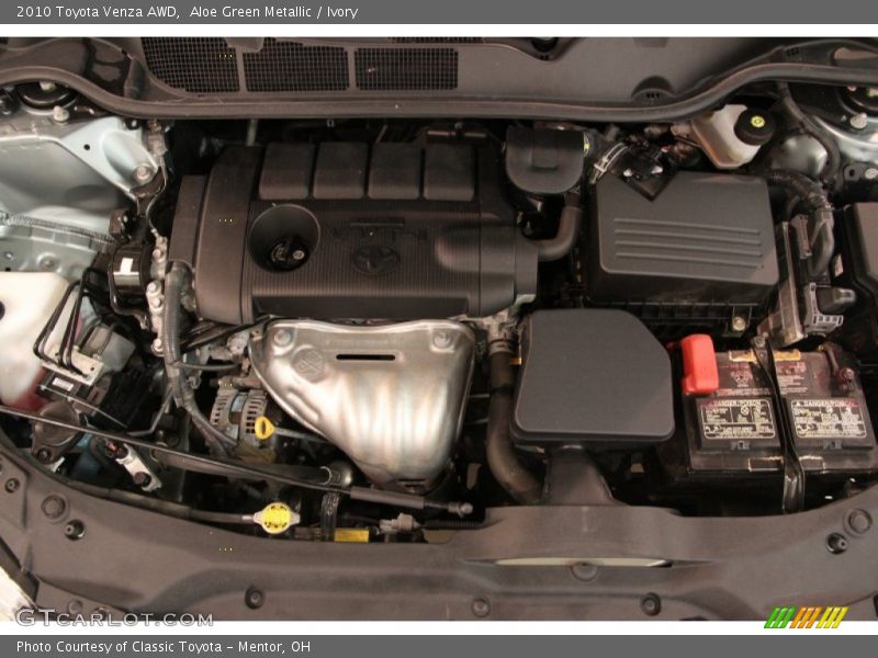 Aloe Green Metallic / Ivory 2010 Toyota Venza AWD