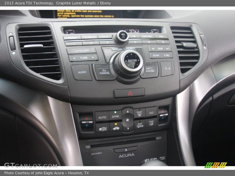 Graphite Luster Metallic / Ebony 2013 Acura TSX Technology