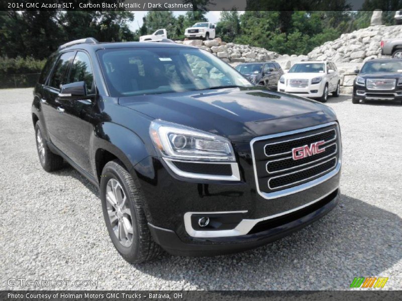 Carbon Black Metallic / Dark Cashmere 2014 GMC Acadia SLT
